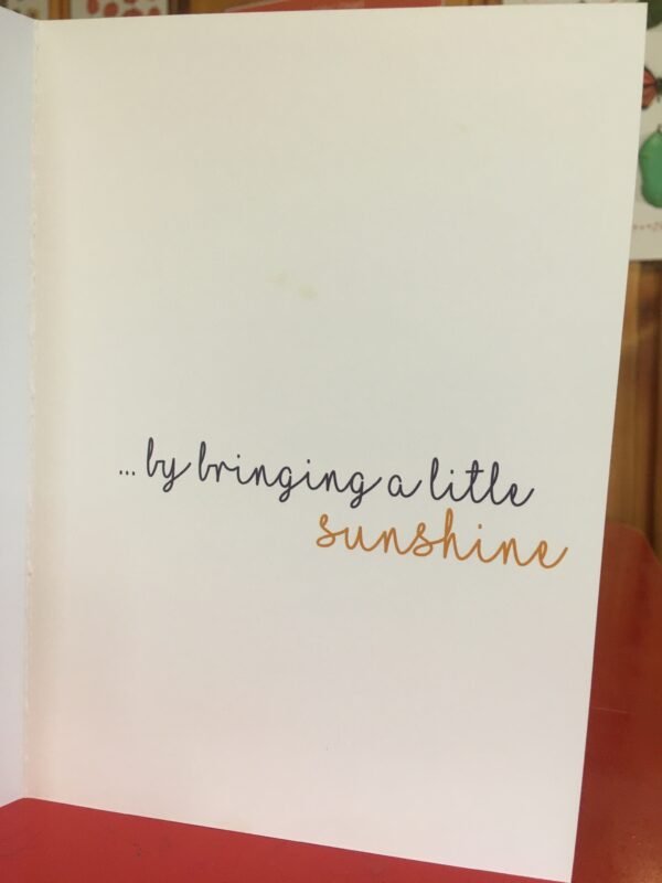 Greeting Card: Thank you Sunshine - Image 2