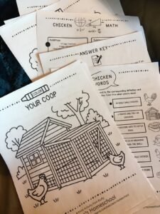 Hatcher's Homeschool Activity Sheets Set 1 