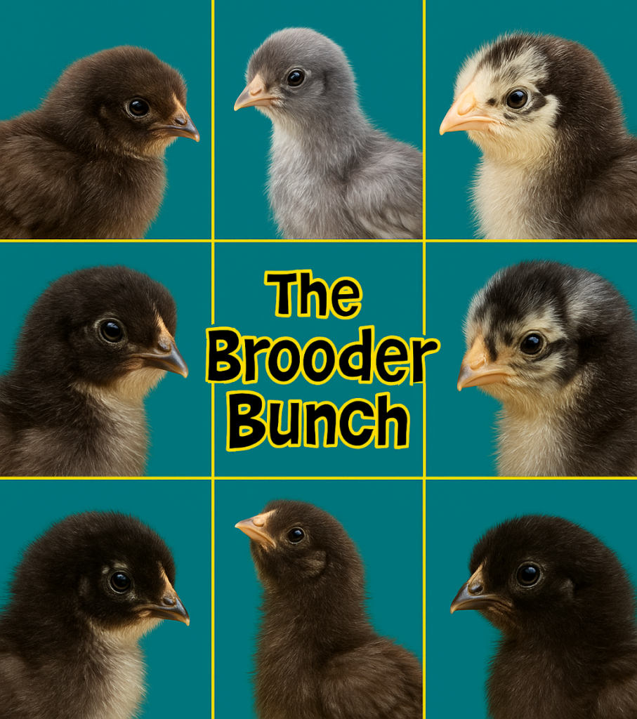 Journey to our first egg - the brooder bunch