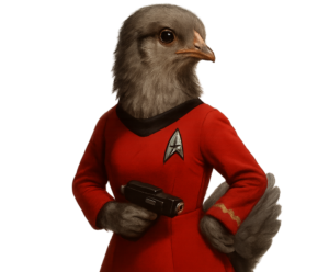 Captain Margaret Hatcher of the Starcoop Enterprise