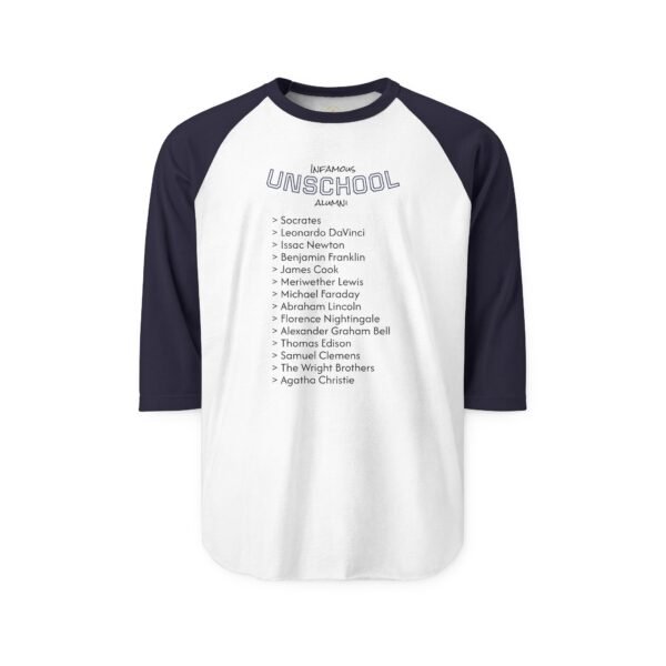 Infamous Unschool Alumni Homeschool Shirt - Image 4