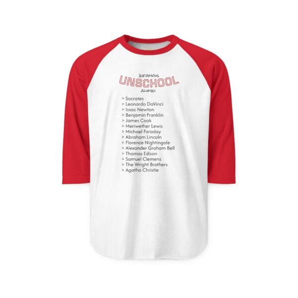 Infamous Unschool Alumni Homeschool Shirt - Image 5